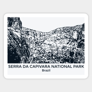 Serra da Capivara National Park - Brazil Magnet